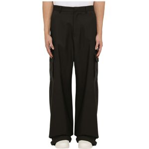 Off White, Heren, Broeken, Zwart, Maat: M