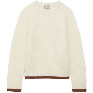 Ines de la Fressange Paris, Dames, Truien, Beige, Maat: XS Mohair,