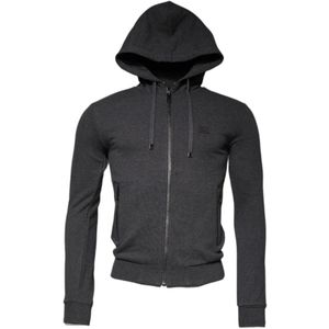 Dolce & Gabbana, Dames, Sweatshirts & Hoodies, Grijs, Maat: S Katoen,