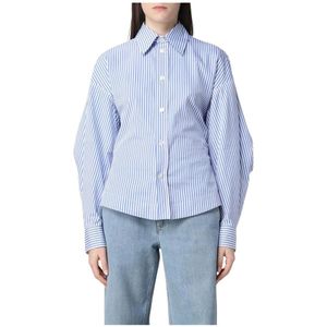 Shirt - Gnawed Blue - Gestreept Katoenen Longsleeve