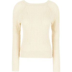 Ballantyne, Dames, Truien, Beige, Maat: M Katoen,