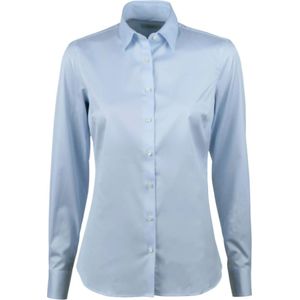 Stenströms, Dames, Blouses & Shirts, Blauw, Maat: XS Katoen,