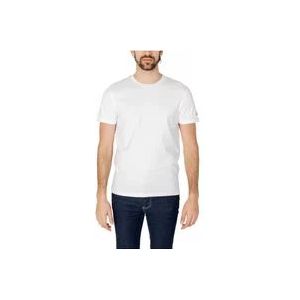 Peuterey T-Hemden , White , Heren , Maat: 3XL
