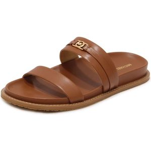 Michael Kors, Dames, Schoenen, Bruin, Maat: 38 EU Leer,