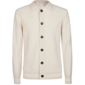 Eleventy, Heren, Truien, Beige, Maat: M Kasjmier,