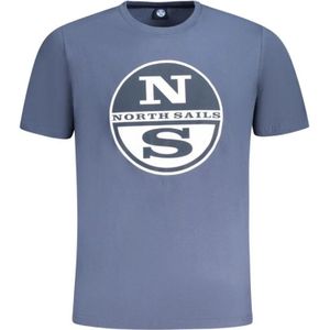 North Sails - T-shirt - Blauw - Katoen