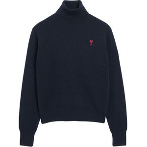 Ami Paris, Heren, Truien, Blauw, Maat: S