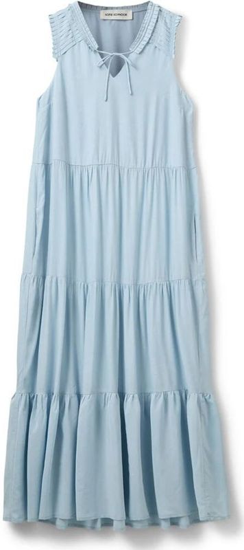 Sofie Schnoor - Maxi Jurk - Lichtblauw - Katoen