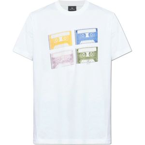 PS By Paul Smith, Heren, Tops, Wit, Maat: L