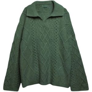 Guess, Heren, Truien, Groen, Maat: S Wol,