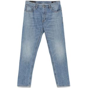 Dondup, Heren, Jeans, Blauw, Maat: W35 Denim,