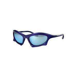 Balenciaga Stijlvolle zonnebril met Bb0229S ontwerp , Blue , Heren , Maat: 59 MM