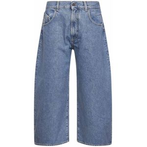 The Attico, Dames, Jeans, Blauw, Maat: W25 Katoen,