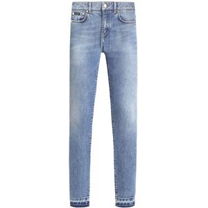 Dolce & Gabbana, Dames, Jeans, Blauw, Maat: XS Denim,