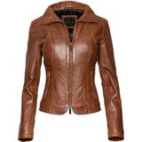 Bugatti, Dames, Jassen, Bruin, Maat: S Leer,