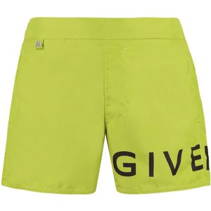 Givenchy, Heren, Badkleding, Groen, Maat: XL Nylon,