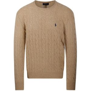 Polo Ralph Lauren, Heren, Truien, Bruin, Maat: S Wol,