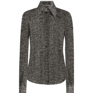 Dolce & Gabbana, Dames, Blouses & Shirts, Zwart, Maat: XS Zijde,