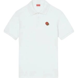 Kenzo, Heren, Tops, Wit, Maat: M Katoen,