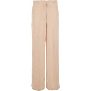 Jucca, Dames, Broeken, Roze, Maat: S Viscose,