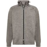 Boggi Milano - B-Tech - Full-Zip Hoodie - Grijs - Heren - Lichtgewicht Wolmix
