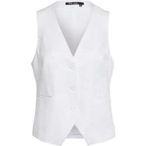 Marc Aurel, Dames, Jassen, Wit, Maat: L Linnen,