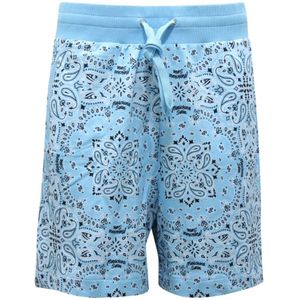 Moschino, Heren, Korte broeken, Blauw, Maat: M Katoen,