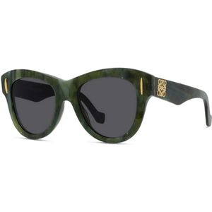 Loewe, Dames, Accessoires, Groen, Maat: 51 MM Nylon,