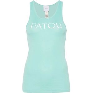 Patou, Dames, Tops, Groen, Maat: M Katoen,
