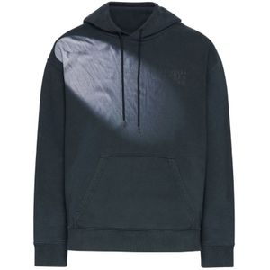 MM6 Maison Margiela, Heren, Sweatshirts & Hoodies, Grijs, Maat: XL Katoen,