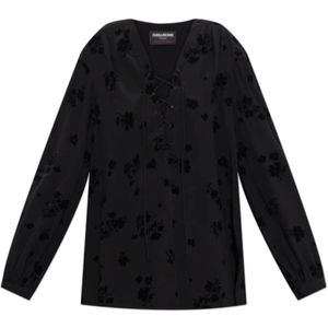 Zadig & Voltaire - Tamela - Overhemd - Zwart