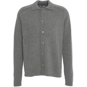 Soft Goat, Heren, Truien, Grijs, Maat: L Kasjmier,