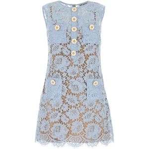 Self Portrait, Dames, Jurken, Blauw, Maat: XS