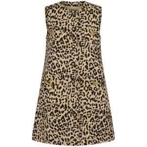 Valentino, Dames, Jurken, Veelkleurig, Maat: S Zijde,