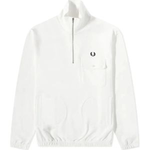 Fred Perry, Dames, Sweatshirts & Hoodies, Veelkleurig, Maat: L Katoen,