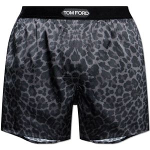 Tom Ford, Heren, Ondergoed, Grijs, Maat: XS Zijde,