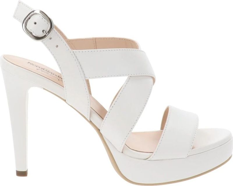 Nero Giardini - Hoge Hak Sandalen - Leer - Zwart