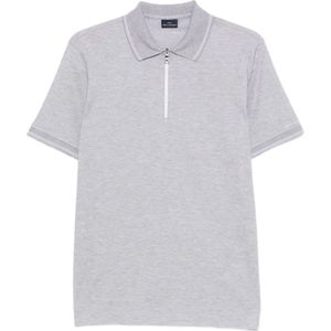Paul & Shark, Heren, Tops, Grijs, Maat: L Katoen,