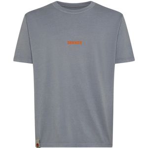 Dekker, Heren, Tops, Grijs, Maat: S Katoen,