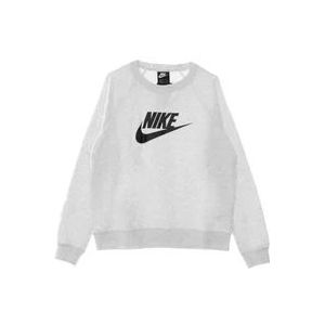Nike Essential Crew HBR Sweatshirt , Gray , Dames , Maat: L