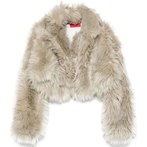 TheLatest, Dames, Jassen, Beige, Maat: M Poliester,