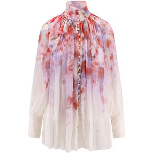 Zimmermann, Dames, Blouses & Shirts, Roze, Maat: M Viscose,