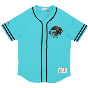 Mitchell & Ness, Heren, Sport, Blauw, Maat: L Katoen,