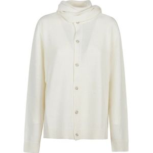 MM6 Maison Margiela, Dames, Truien, Wit, Maat: S Wol,