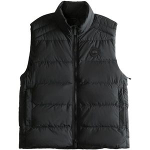 Canada Goose, Heren, Jassen, Zwart, Maat: XS Leer,