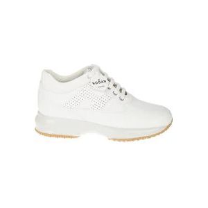 Hogan Witte sneakers voor dames - Stijlvol en comfortabel , White , Dames , Maat: 40 EU