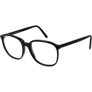 Andy Wolf - Acetate Brillenmontuur - Zwart - Unisex - Volledige Rand - Vierkant Silhouet