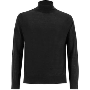 Ballantyne, Heren, Truien, Zwart, Maat: 3XL Wol,