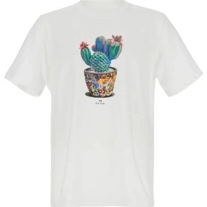 Paul Smith, Heren, Tops, Wit, Maat: L