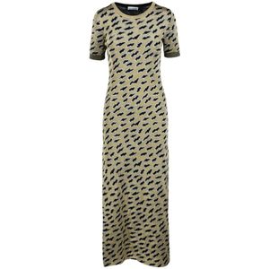 Rabanne, Dames, Jurken, Veelkleurig, Maat: M Viscose,